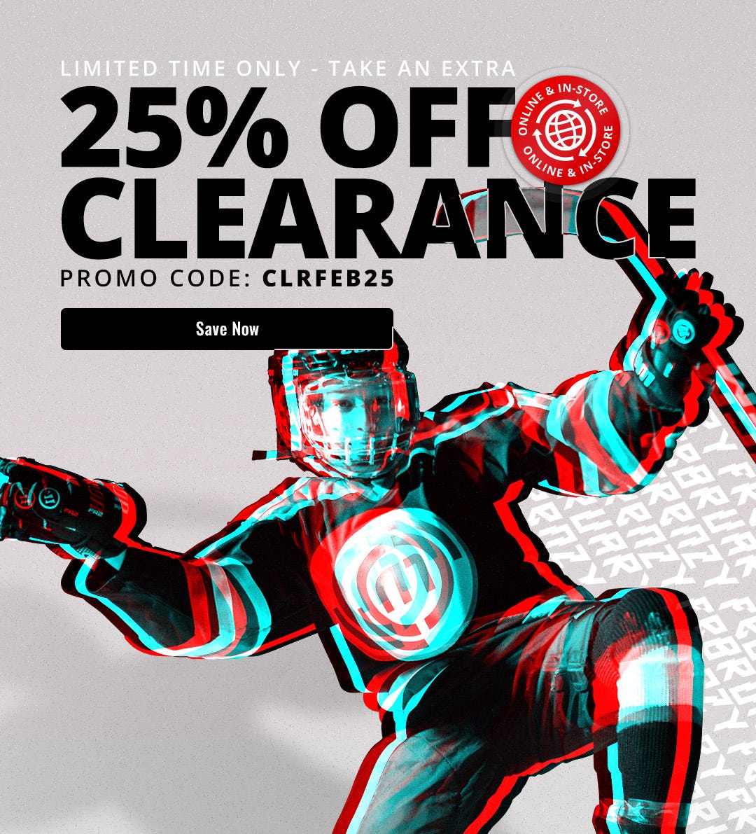 February Frenzy: Take an extra 25% off clearance with promo code CLRFEB25