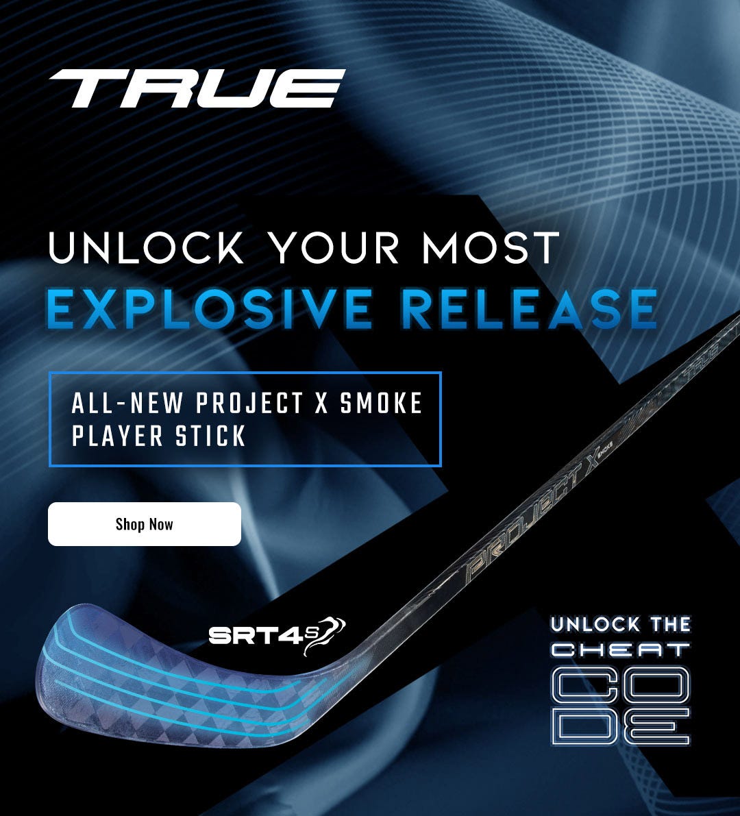 True Project X Smoke Limited Edition Hockey Sticks