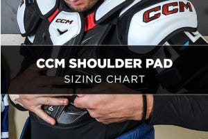 CCM Shoulder Pad Sizing Chart