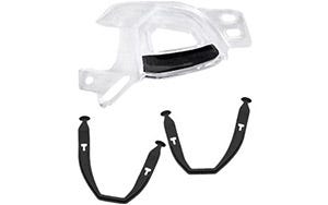 Bauer Re-Akt 200 Replacement Hockey Ear Cover in Clear