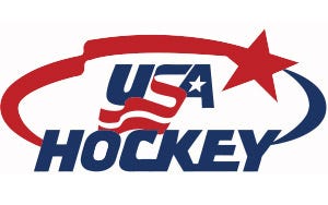 Nike USA Hockey Home Personalized Jersey