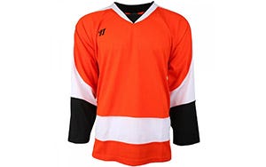 blank hockey jersey with laces