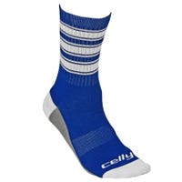 Tour Toronto Maple Leafs Team Celly Socks in Royal White Size Large/X-Large
