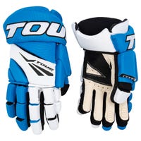 Tour Code 1 Senior Hockey Gloves - '21 Model in Blue/White Size 13in
