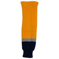 "Monkeysports Buffalo Sabres Knit Hockey Socks in Gold Size Senior"