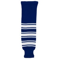 Monkeysports Toronto Maple Leafs Knit Hockey Socks in Royal Size Junior