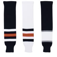 "Dogree Edmonton Oilers Knit Hockey Socks in Away Size Youth"