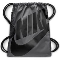 Nike Heritage Gym Sack in Dark Grey/Black