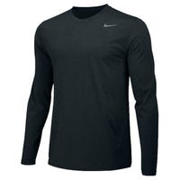 Nike Legend Boy's Training Long Sleeve Shirt in Black/Grey Size Small