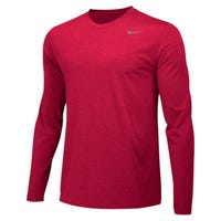 Nike Legend Boy's Training Long Sleeve Shirt in Red Size Large