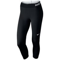 "Nike Pro Cool Womens Training Capris in Black/White Size X-Large"