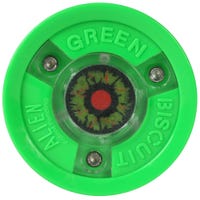 Green Biscuit Alien Training Puck