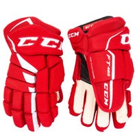 CCM Jetspeed FT485 Senior Hockey Gloves in Red/White Size 13in