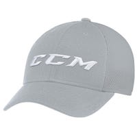 CCM Core Foam Adult Flex Fit Cap in Grey/White Size Large/X-Large