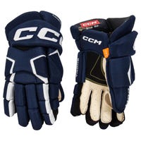 CCM Tacks AS 580 Senior Hockey Gloves in Navy/White Size 13in
