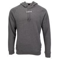 CCM Team Fleece Adult Pullover Hoodie in Grey Size Small