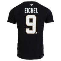 Fanatics Vegas Golden Knights Adult Short Sleeve T-Shirt in Eichel - Black Size Small