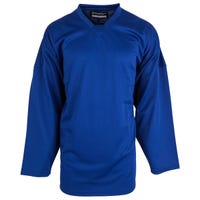 Monkeysports Solid Color Youth Practice Hockey Jersey in Royal Size Large/X-Large