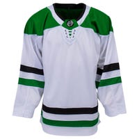 Monkeysports Dallas Stars Uncrested Junior Hockey Jersey in White Size Large/X-Large