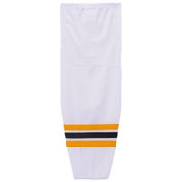 Monkeysports Boston Bruins Mesh Hockey Socks in White Size Intermediate
