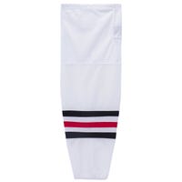 Monkeysports Chicago Blackhawks Mesh Hockey Socks in White Size Youth