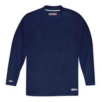 "Gamewear 5500 Prolite Adult Practice Hockey Jersey in Navy Size Goal Cut (Intermediate)"