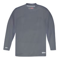 "Gamewear 5500 Prolite Adult Practice Hockey Jersey in Grey Size Small"