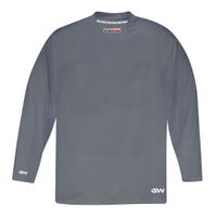 "Gamewear 5500 Prolite Adult Practice Hockey Jersey in Grey Size XX-Large"