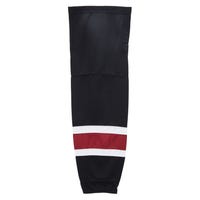 "Stadium Arizona Coyotes Mesh Hockey Socks in Black/Brick Red (ARI 3) Size Intermediate"