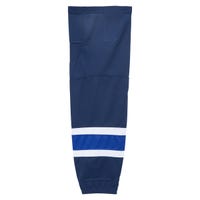 Stadium Winnipeg Jets Mesh Hockey Socks in Blue/White (Win 1) Size Junior