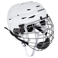 Warrior Covert RS Pro Hockey Helmet Combo in White