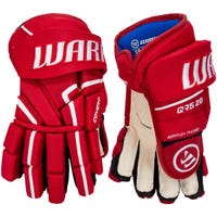 Warrior Covert QR5 20 Senior Hockey Gloves in Red Size 14in