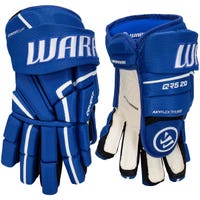 Warrior Covert QR5 20 Senior Hockey Gloves in Royal White Size 15in