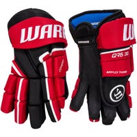 Warrior Covert QR5 30 Senior Hockey Gloves in Black/Red Size 14in