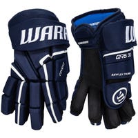 Warrior Covert QR5 30 Senior Hockey Gloves in Navy Size 13in