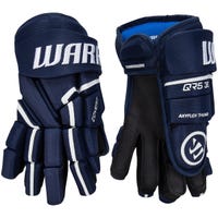Warrior Covert QR5 30 Junior Hockey Gloves in Navy Size 12in