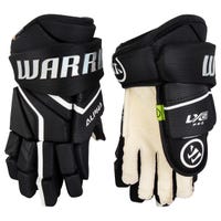Warrior LX2 Pro Youth Hockey Gloves in Black Size 8in