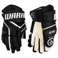 Warrior LX2 Senior Hockey Gloves in Black Size 15in