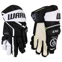 Warrior LX2 Senior Hockey Gloves in Black/White Size 13in