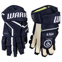 Warrior LX2 Senior Hockey Gloves in Navy Size 13in