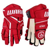 Warrior LX2 Senior Hockey Gloves in Red Size 13in