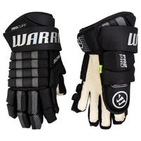 Warrior FR2 Pro Junior Hockey Gloves in Black Size 12in