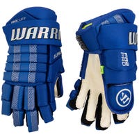 Warrior FR2 Pro Junior Hockey Gloves in Royal Size 12in