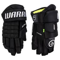Warrior FR2 Senior Hockey Gloves in Black Size 14in