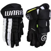 Warrior FR2 Senior Hockey Gloves in Black/White Size 14in