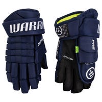 Warrior FR2 Junior Hockey Gloves in Navy Size 10in