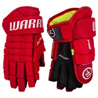 Warrior FR2 Junior Hockey Gloves in Red Size 10in