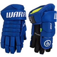 Warrior FR2 Junior Hockey Gloves in Royal Size 11in