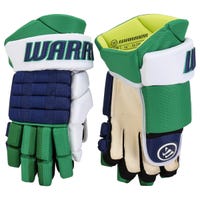 Warrior Alpha Classic NHL Pro Stock Senior Hockey Gloves in Carolina Size 13in