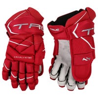 True Catalyst 9X3 Junior Hockey Gloves in Red Size 10in